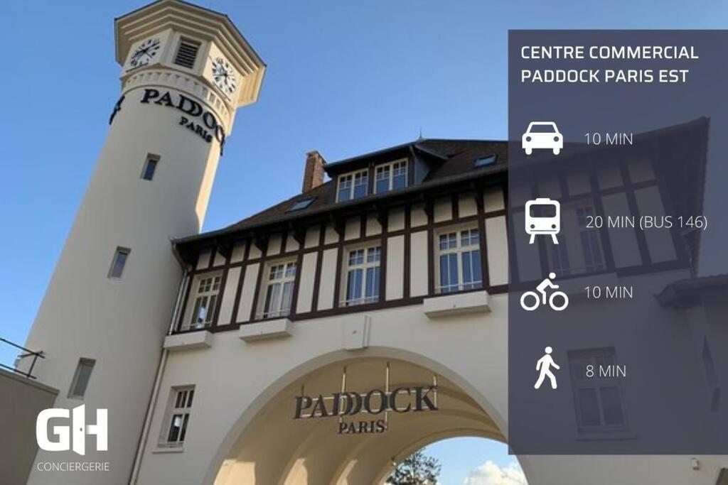 Le Cosy Paddock - Balcon - Proche Gare Apartment Noisy-le-Sec Exterior photo